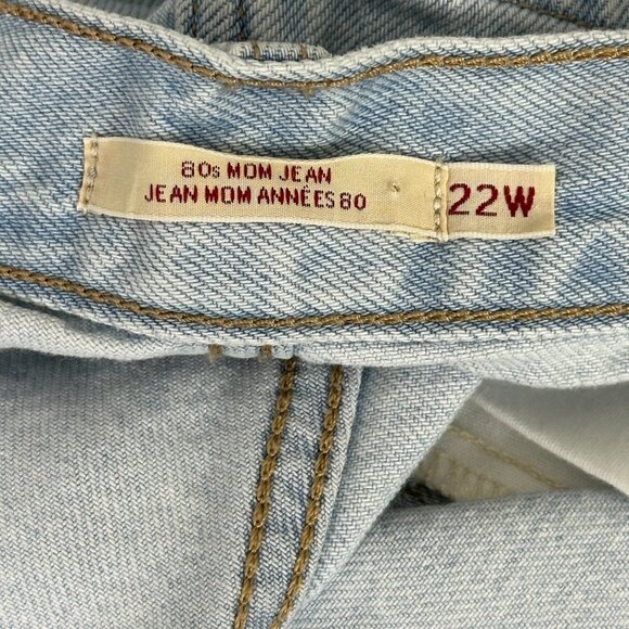 Levi's 80s Mom Jeans Don't Be Frayed Wash - Picture 5 of 14